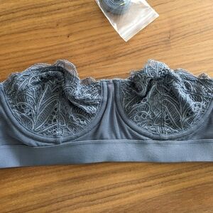 NWOT Grey Strapless by Lively
